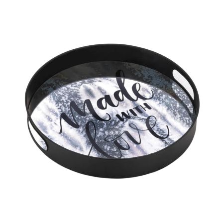 15 IN SUMMERVILLE MADE WITH LOVE MIRROR TRAY