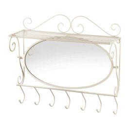 MIRRORED WALL SHELF